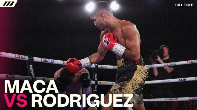 The Mac Attack 💥 Adam Maca Scores Another TKO, Now 2-0 As A Pro | Matchroom Boxing