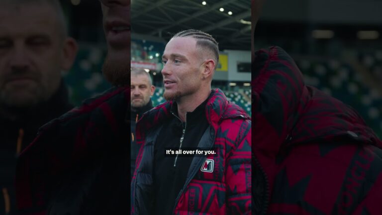 FACE TO FACE on the pitch | Donovan vs Crocker | Matchroom Boxing