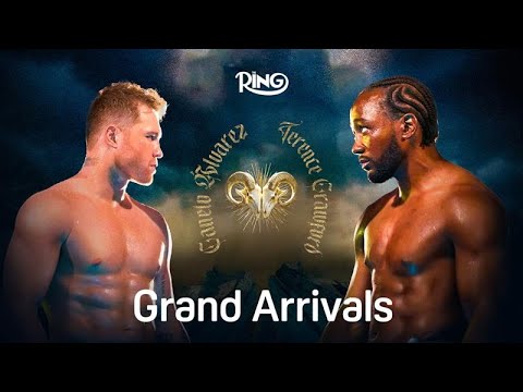 CANELO ALVAREZ VS. TERENCE CRAWFORD GRAND ARRIVALS LIVESTREAM