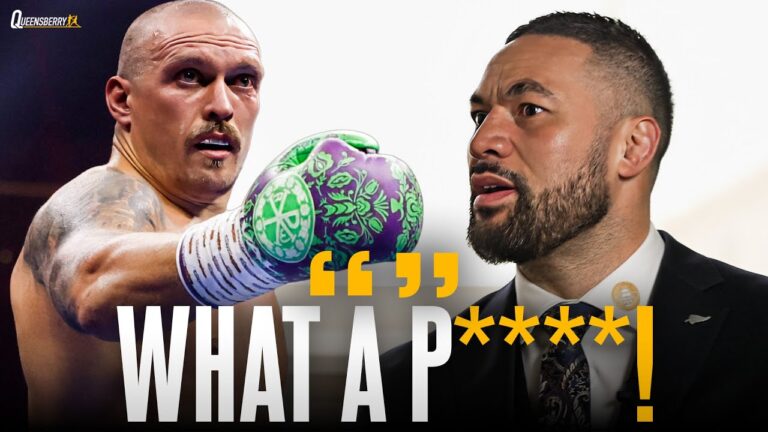 Joseph Parker BREAKS SILENCE on Usyk, Talks AJ Fight & STEALS Ed Sheeran From Wardley?! 😮