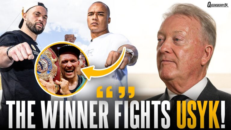 Frank Warren REVEALS Usyk awaits Parker vs Wardley winner & provides HUGE Moses Itauma update 😳