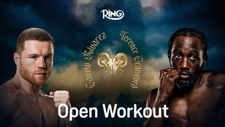CANELO ALVAREZ VS. TERENCE CRAWFORD OPEN WORKOUTS LIVESTREAM | RIYADH SEASON