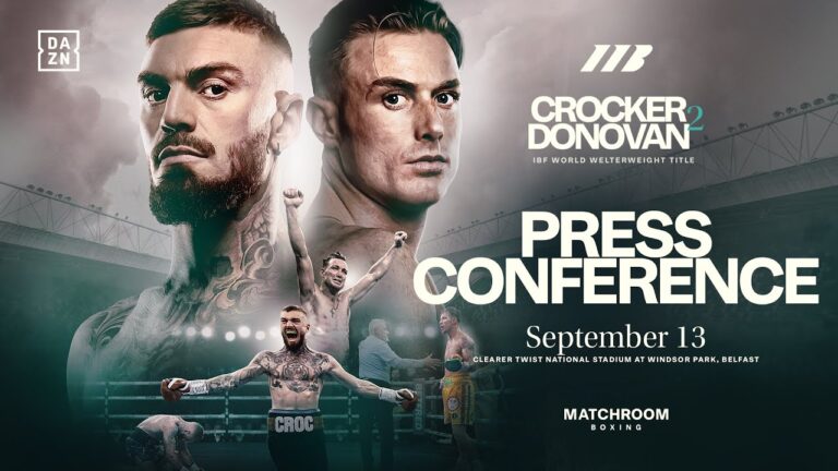 Lewis Crocker Vs Paddy Donovan 2 Final Press Conference | Matchroom Boxing