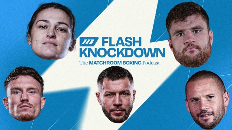 Katie Taylor EXCLUSIVE ⚡️ Fisher, Smith & Walker All In Studio | Flash Knockdown | Matchroom Boxing