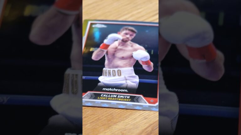 Sneak Peek 👀 Matchroom Topps Cards: Conor Benn, Callum Smith & Skye Nicolson