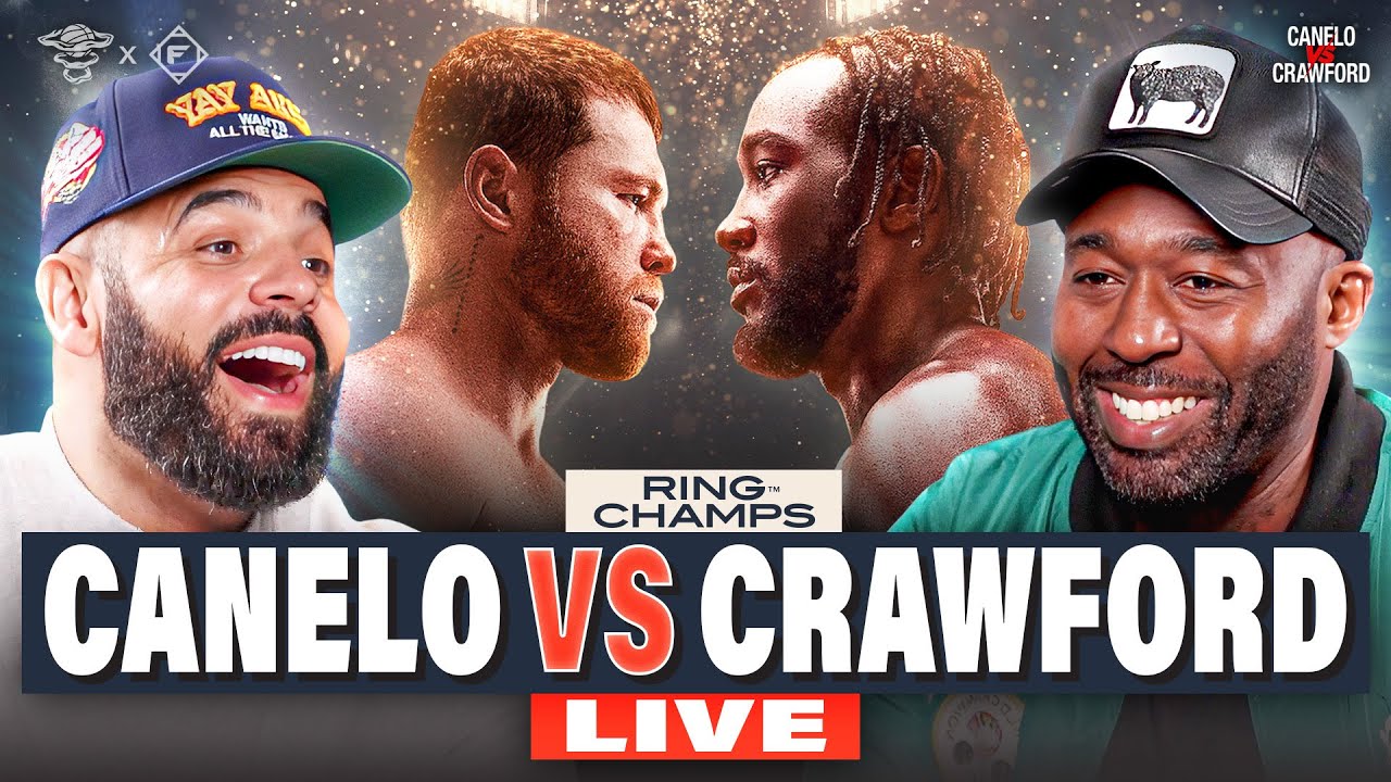 LIVE from Canelo Vs. Crawford with Ak & Barak of Ring Champs