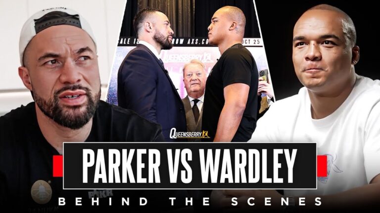 FIERY Press Conference | Everything You Didnâ€™t See From The Joseph Parker vs Fabio Wardley Launch 👀
