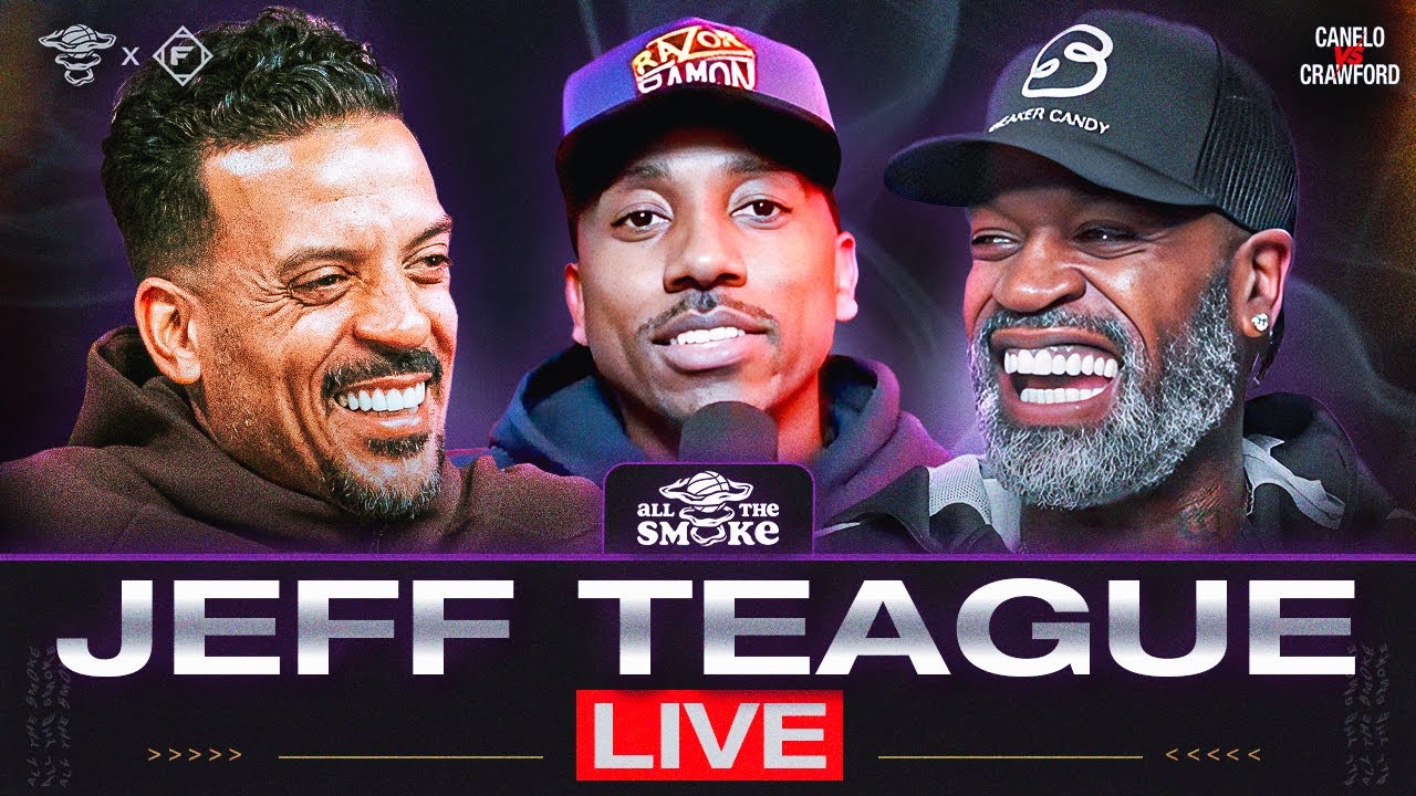 Canelo Vs. Crawford LIVE with Jeff Teague, Matt Barnes & Stak | All The Smoke Fight LIVE
