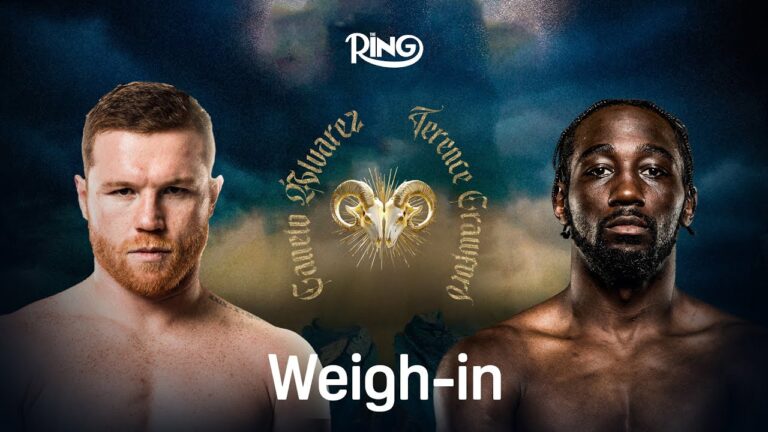 CANELO ALVAREZ VS. TERENCE CRAWFORD WEIGH IN LIVESTREAM | RIYADH SEASON
