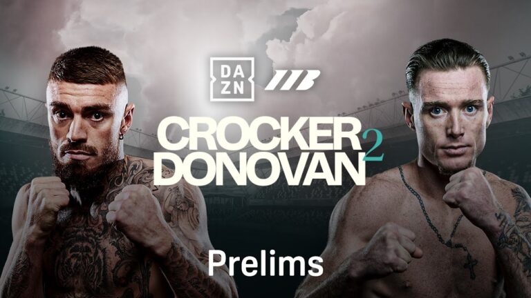 LEWIS CROCKER VS. PADDY DONOVAN 2 BEFORE THE BELL LIVESTREAM