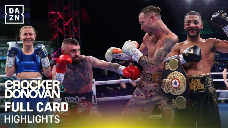 Lewis Crocker vs. Paddy Donovan | Full Card Fight Highlights
