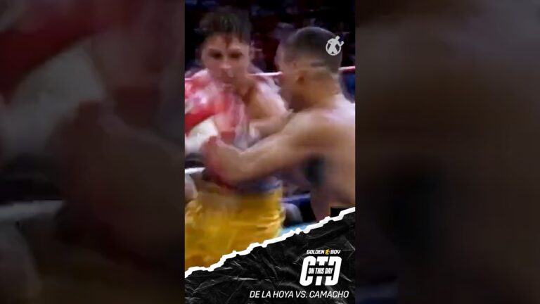 OTD | De La Hoya vs. Machacho| Mexico vs. Puerto Rico!