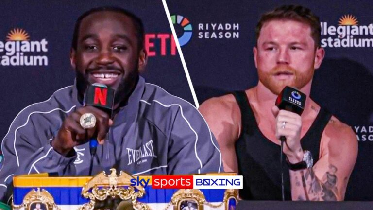“Tell me what you can say now!” | Terence Crawford & Canelo Alvarez react to Vegas fight