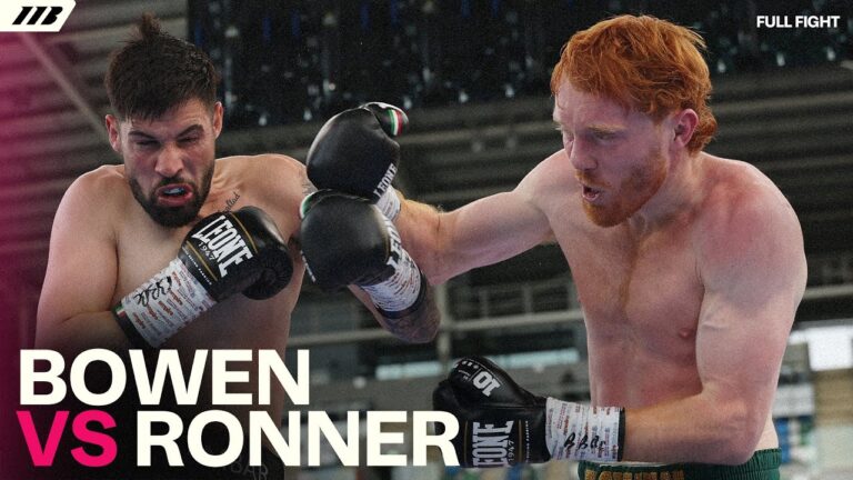 Aaron Bowen BLASTS OUT Carlos Ronner | Full Fight | Matchroom Boxing