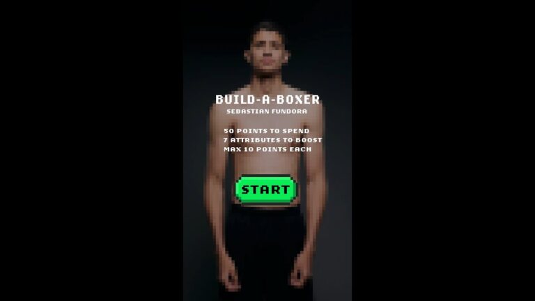 Rate Sebastian Fundoraâ€™s Custom Boxing Game Character