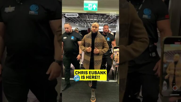 Chris Eubank Jr arrives at Tottenham 🙌 #shorts