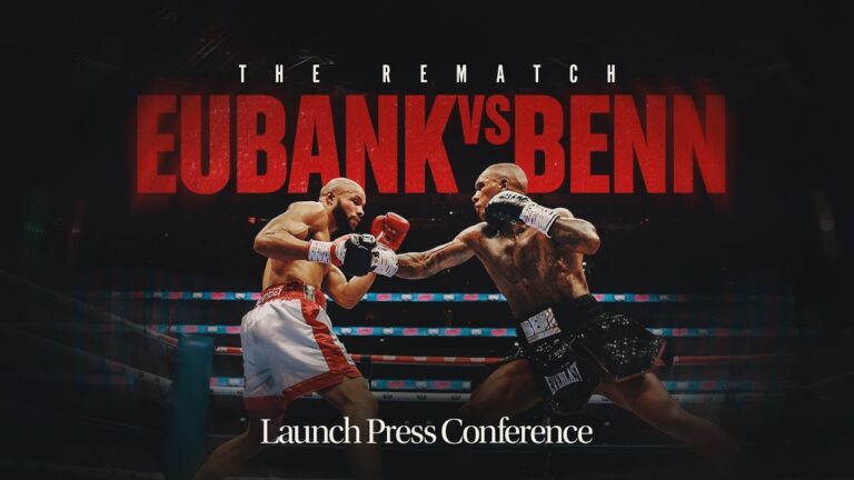 *LIVE* Chris Eubank Jr vs Conor Benn 2: The Rematch | Launch Press Conference