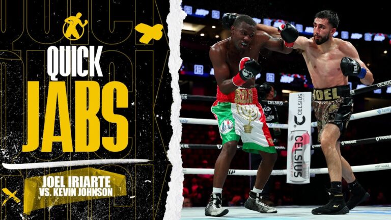 Quick Jabs | Joel Iriarte vs. Kevin Johnson | Joel goes the distance for the first time!