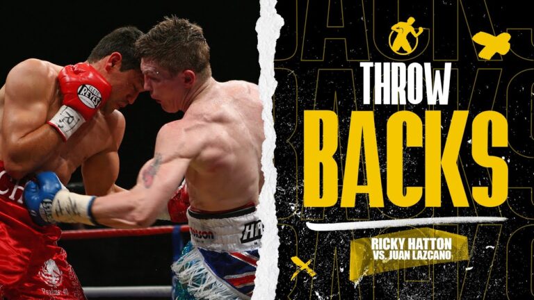 Throwback | Ricky Hatton vs. Juan Lazcano | There is only one Ricky Hatton!