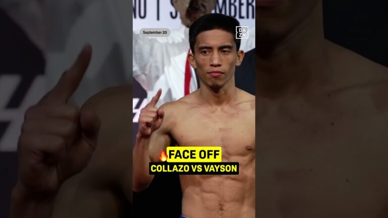 🇵🇷 Oscar Collazo vs. Jayson Vayson 🇵🇭 for the WBO and WBA minimumweight titles #shorts