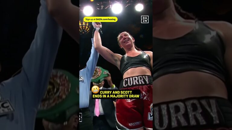 Olivia Curry and Kaye Scott has ended in a majority draw! #shorts