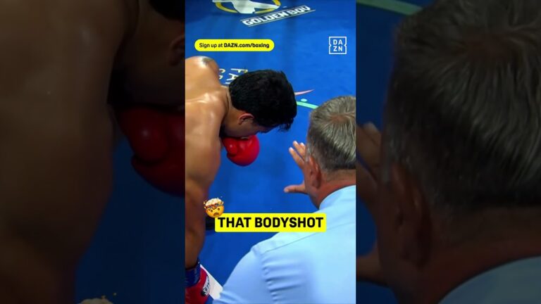 The sound of the bodyshot!! ouch!! #shorts