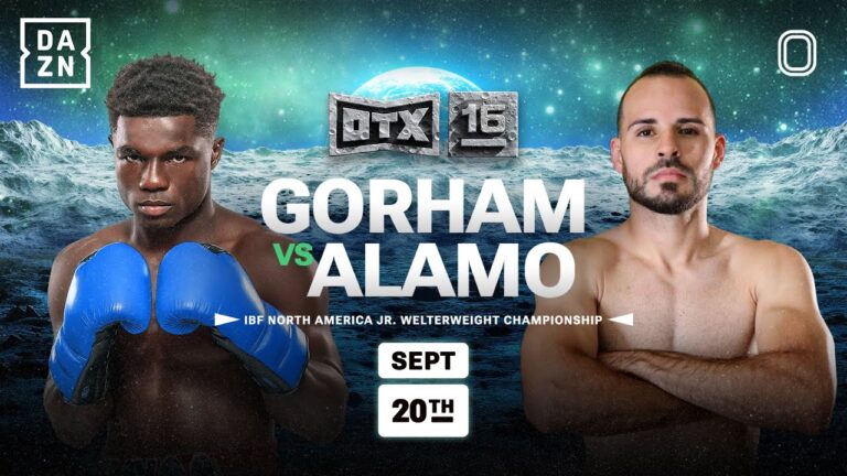 BREYON GORHAM VS. YOMAR ALAMO | OVERTIME BOXING FIGHT NIGHT LIVE