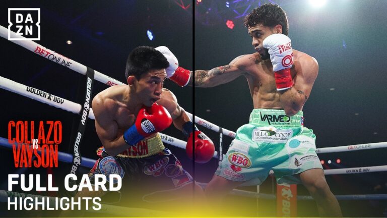 Oscar Collazo vs Jayson Vayson | Full Card Highlights