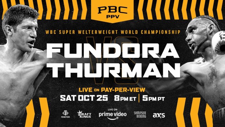 Fundora vs. Thurman PREVIEW: October 25, 2025 | PBC PPV on Prime Video
