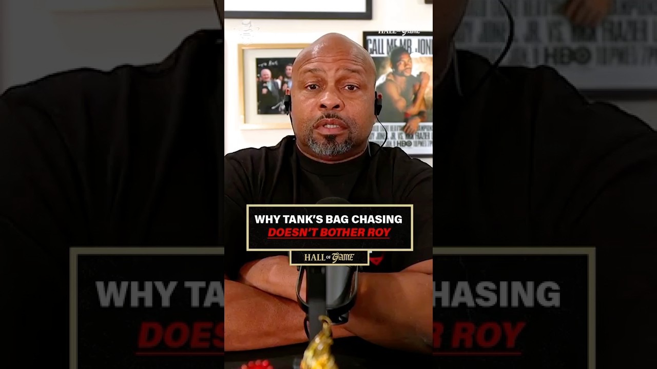 Roy Jones Jr isnâ€™t shocked to see Tank taking a play out of the Mayweather playbook 📓💰 #JakeTank