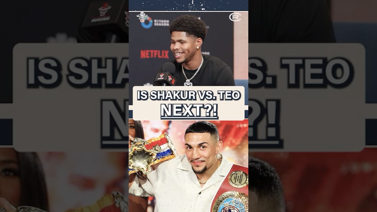 Is this the best fight that can be made in boxing? Shakur Stevenson thinks so 🥊  #StevensonLopez