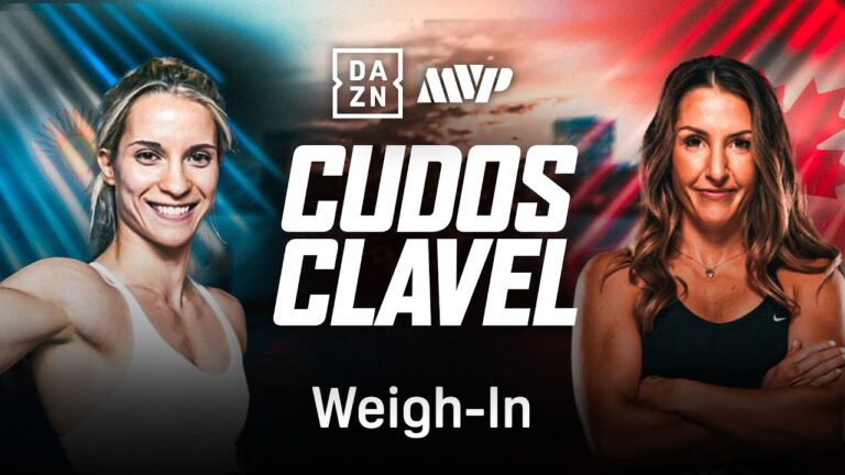 SOL CUDOS VS. KIM CLAVEL WEIGH IN LIVESTREAM