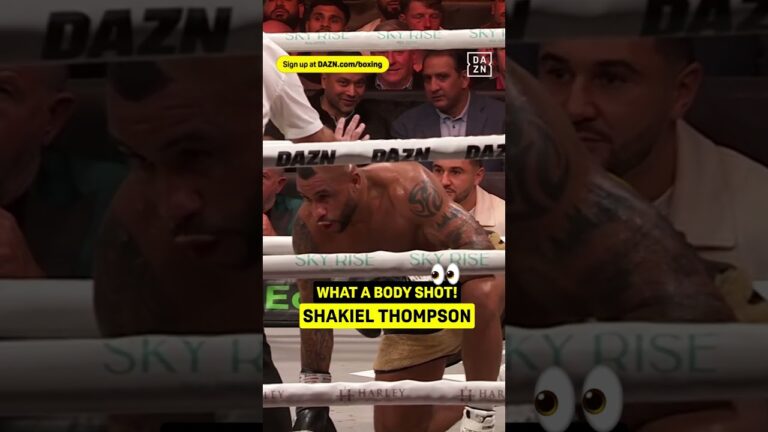 Would you be able to handle that body shot?😳 #shorts