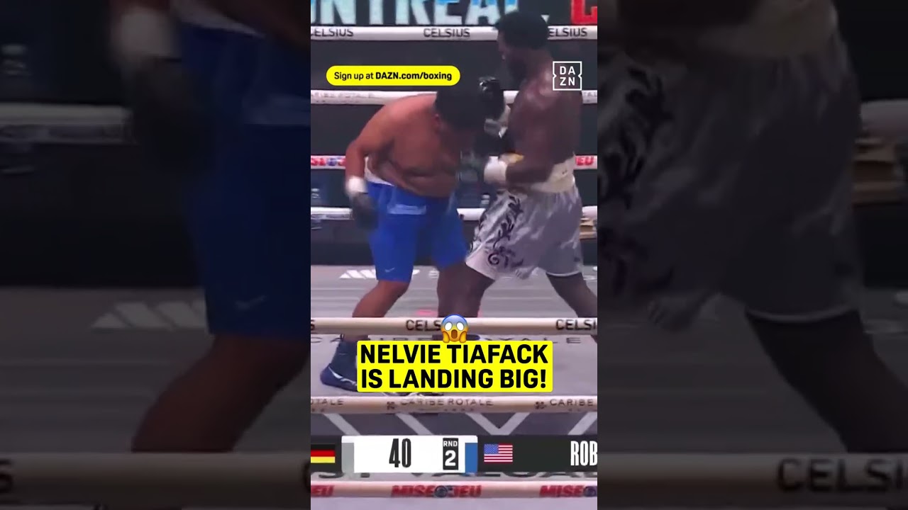 Nelvie Tiafack is landing EVERYTHING! 😈 #shorts