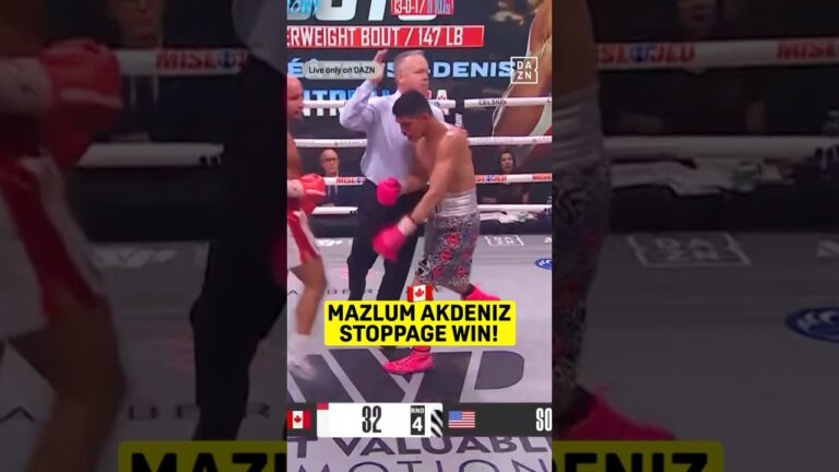 Mazlum Akdeniz put a BEATING out there! 😳 #shorts