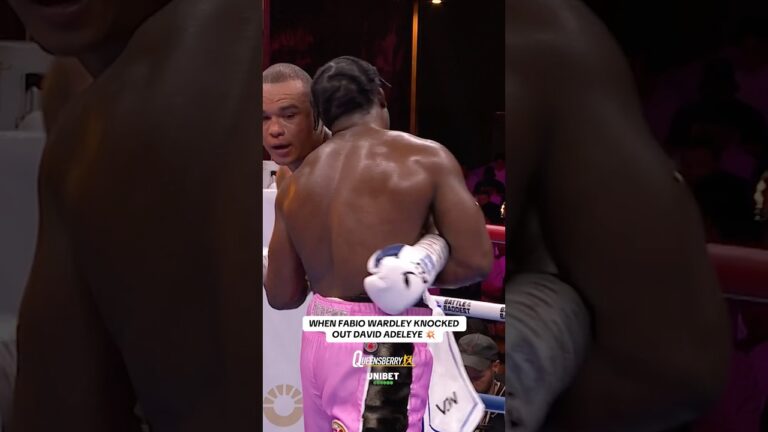 Fabio Wardleyâ€™s power speaks for itself 💥