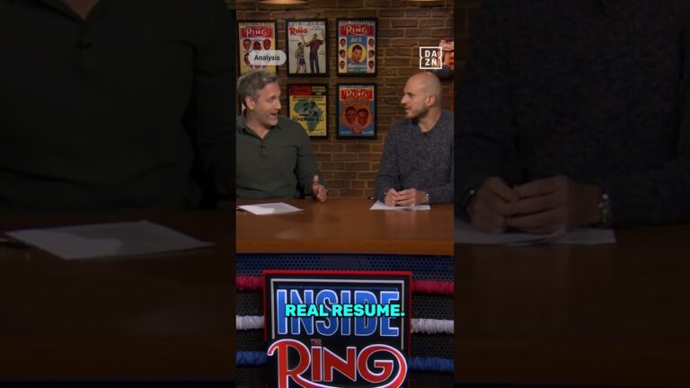 Who should AJ fight next? 🤔 Watch #InsideTheRing NOW on DAZN. @InsideRingShow | @RingMagazine