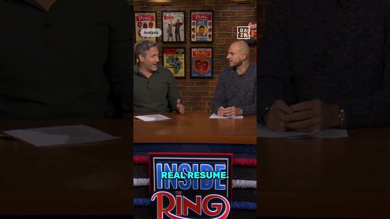 Who should AJ fight next? 🤔 Watch #InsideTheRing NOW on DAZN. @InsideRingShow | @RingMagazine