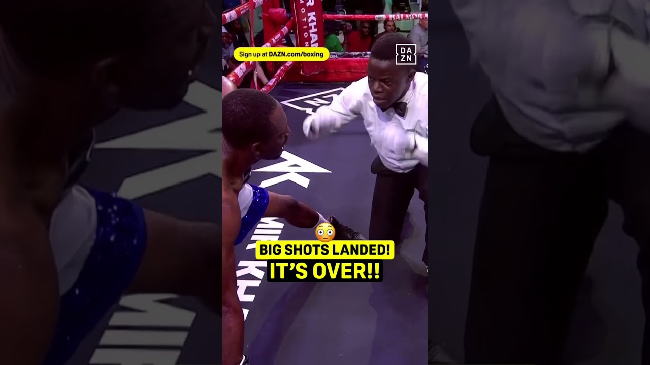 BIG shots landed and it's OVER!! 😳 #shorts