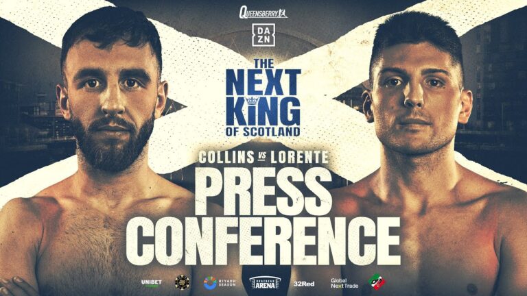 LIVE Press Conference! Nathaniel Collins vs Cristobal Lorente | The Next King of Scotland 👑
