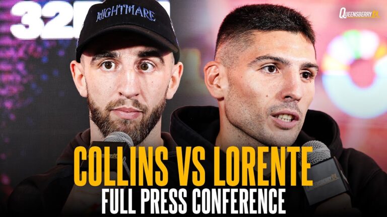 FULL Press Conference! Nathaniel Collins vs Cristobal Lorente | The Next King of Scotland 👑