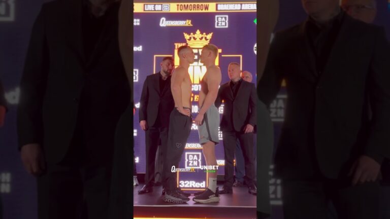 The Hutch train is back 🚂 A tough test in Mark Jeffers stands across from Willy Hutchinson 😤