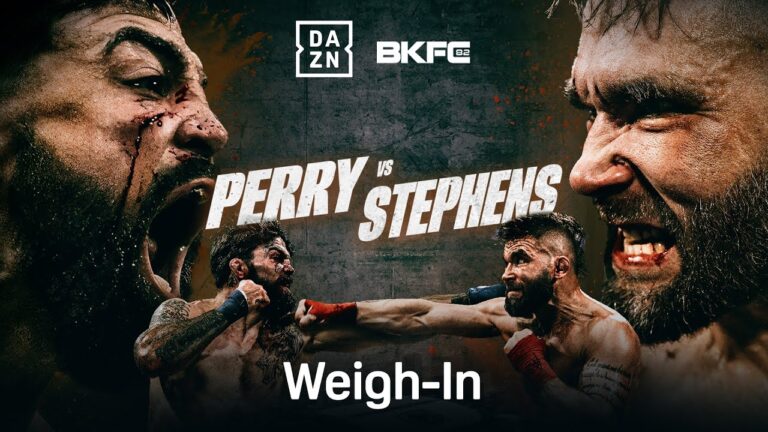 MIKE PERRY VS. JEREMY STEPHENS | BKFC WEIGH IN LIVESTREAM