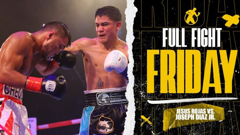 Full Fight | Jesus Rojas vs. Joseph Diaz Jr. | Rojas Brings the Heat, JoJo Brings the Fight!