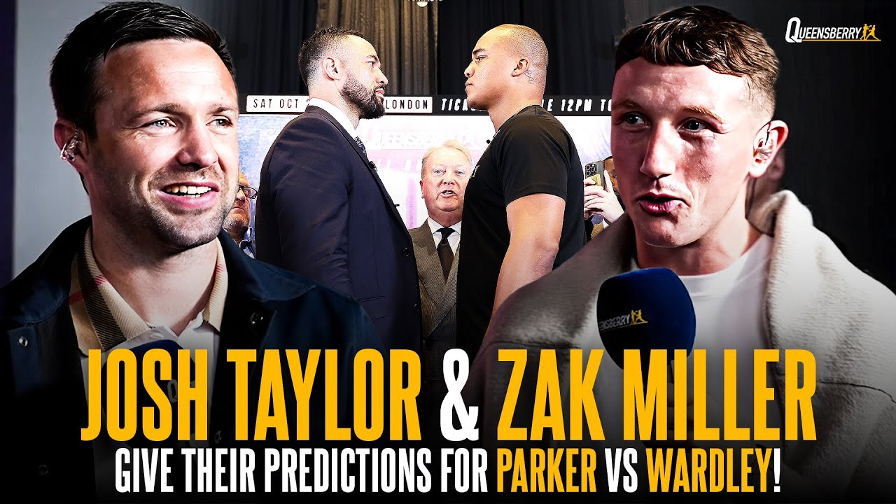 Josh Taylor & Zak Miller give their predictions for Parker vs Wardley Clash! 👀💥