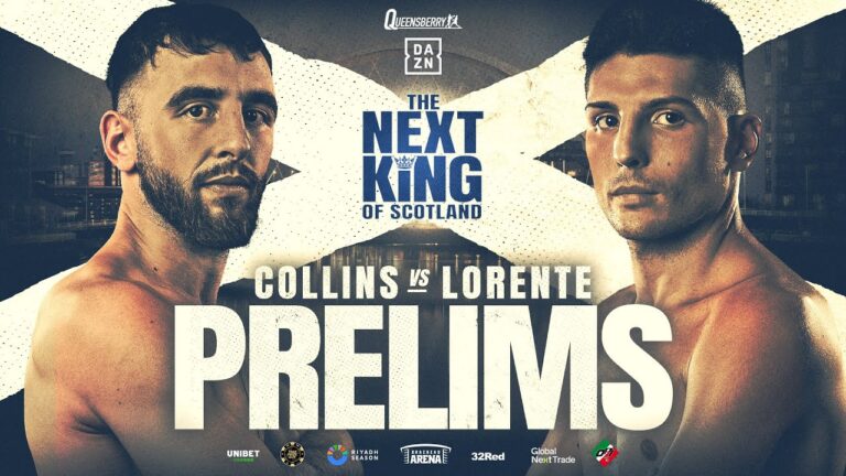LIVE PRELIMS! Nathaniel Collins vs Cristobal Lorente | The Next King of Scotland 👑