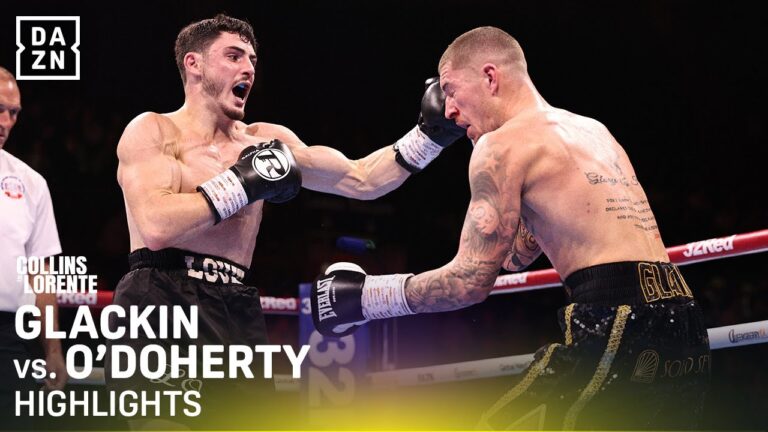 Regan Glackin vs. Louie O'Doherty Fight Highlights