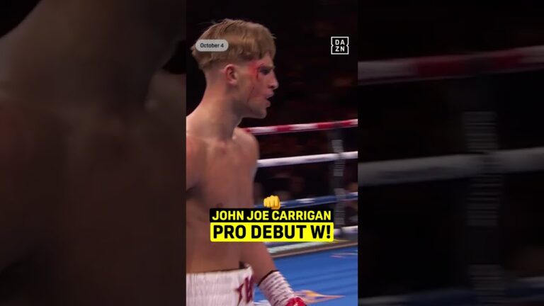 What a debut for 'Starboy' John Joe Carrigan! ⭐️ #shorts