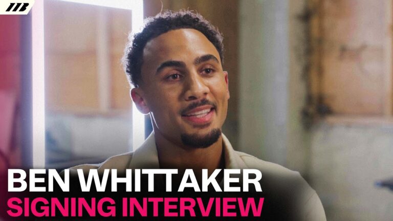 “Eddie Hearn Can Get Me The World Titles!” – Ben Whittaker's First Interview With Matchroom Boxing