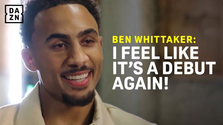 Ben Whittaker first interview after signing with Matchroom Boxing